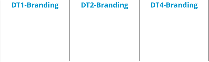 DT1-Branding $450.00 (1-hour Branding Session) One Location Includes 3 retouched images $50.00 (Each additional picture)  DT2-Branding $650.00 (2-hour Branding Session) Two Locations Includes 5 retouched images $50.00 (Each additional picture)  DT4-Branding $950.00 (4-hour Branding Session) Three locations Includes 10 retouched images $50.00 (Each additional picture)